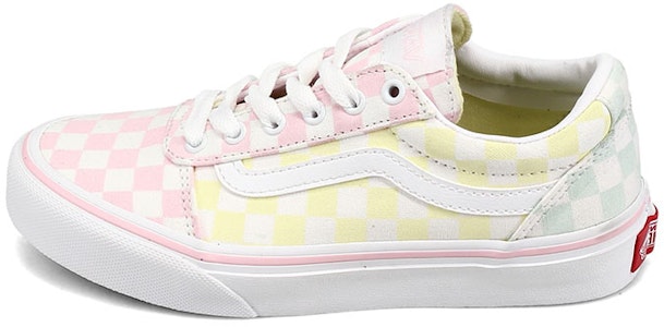 반스 워드 로우탑 스니커즈 (핑크/옐로우) VN0A3TFW15Y Buy 반스 워드 로우탑 스니커즈 (핑크/옐로우) VN0A3TFW15Y