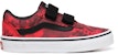 Kasut Vans Ward Low-Top K Merah Hitam VN0A4BUDXZ4