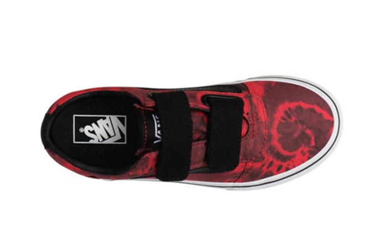 Lookbook Vans Ward Sepatu Low-Top K Merah Hitam VN0A4BUDXZ4