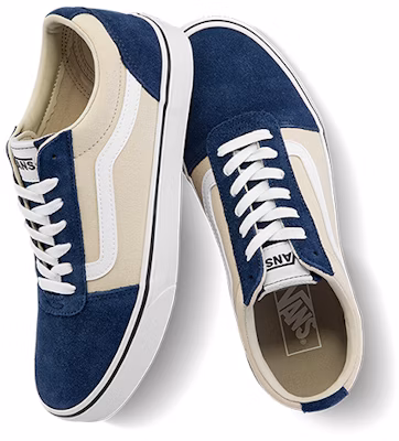 Vans Ward Low-Top Sneakers Biru/Coklat VN0A5HTS80M Shop Vans Ward Low-Top Sneakers Biru/Coklat VN0A5HTS80M