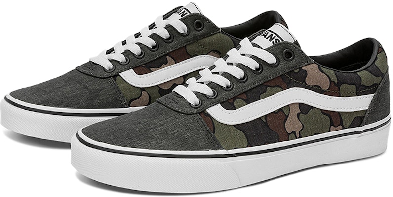 Vans Ward 低帮休闲滑板鞋 灰绿色迷彩 '灰绿色棕色' VN0A5HTSBLK Order Vans Ward 低帮休闲滑板鞋 灰绿色迷彩 '灰绿色棕色' VN0A5HTSBLK