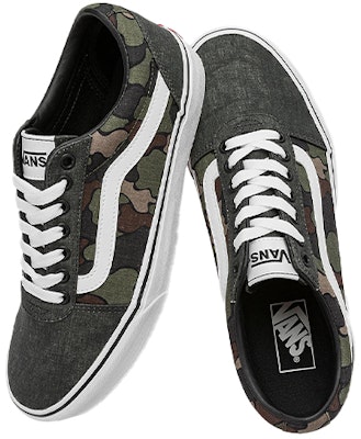 Vans Ward 低帮休闲滑板鞋 灰绿色迷彩 '灰绿色棕色' VN0A5HTSBLK Shop Vans Ward 低帮休闲滑板鞋 灰绿色迷彩 '灰绿色棕色' VN0A5HTSBLK