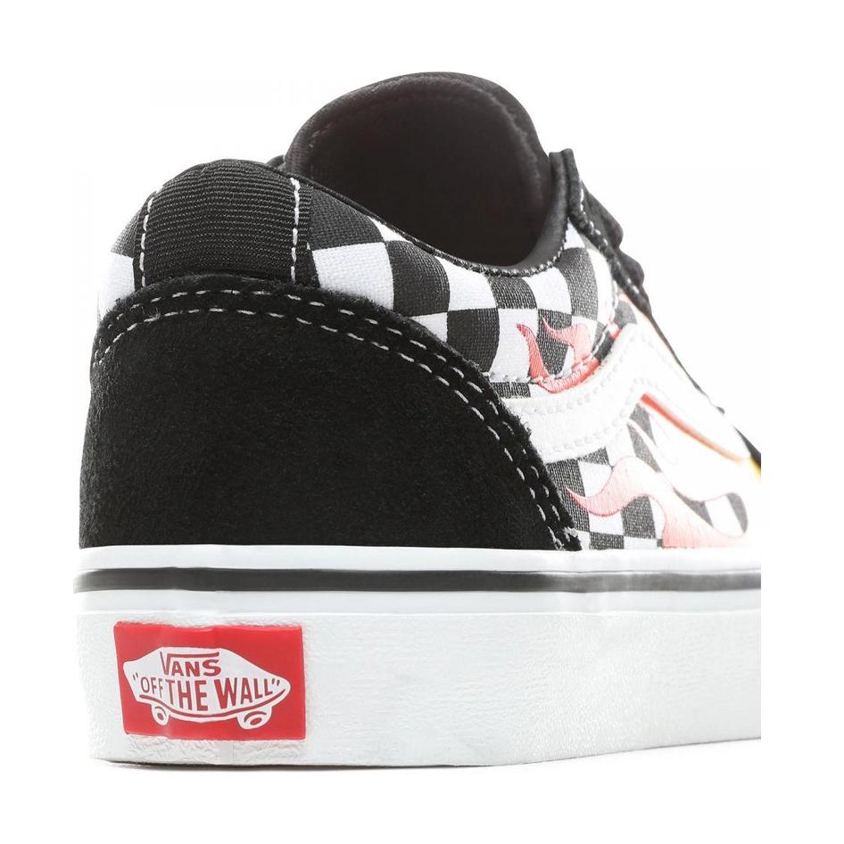 Shop 范斯 Ward 低帮休闲滑板鞋 大童 黑色 VN0A38J9UK8