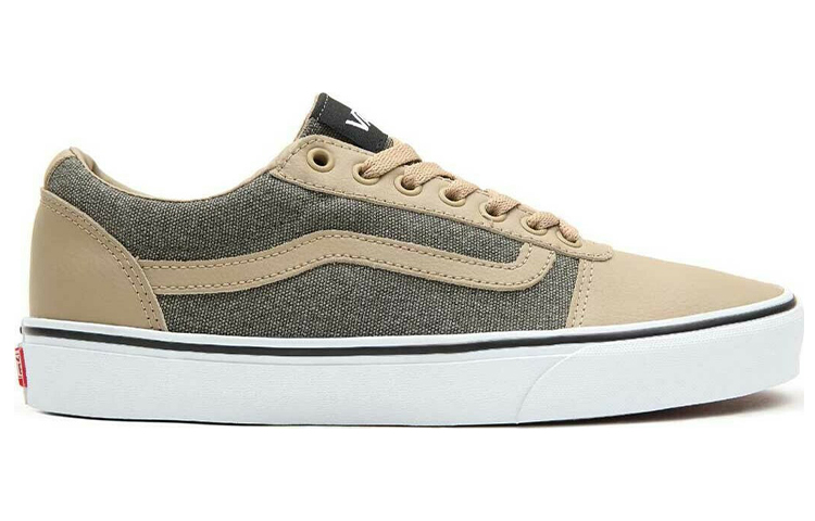 Order Vans Ward Low Tops Kasut Skateboarding Kasual Kelabu VN0A36EM3QB