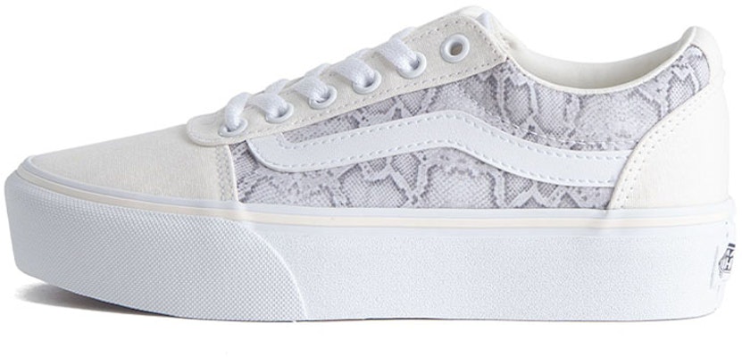 Vans Ward 平台型低筒休閒板鞋 女款 白色 Buy Vans Ward 平台型低筒休閒板鞋 女款 白色