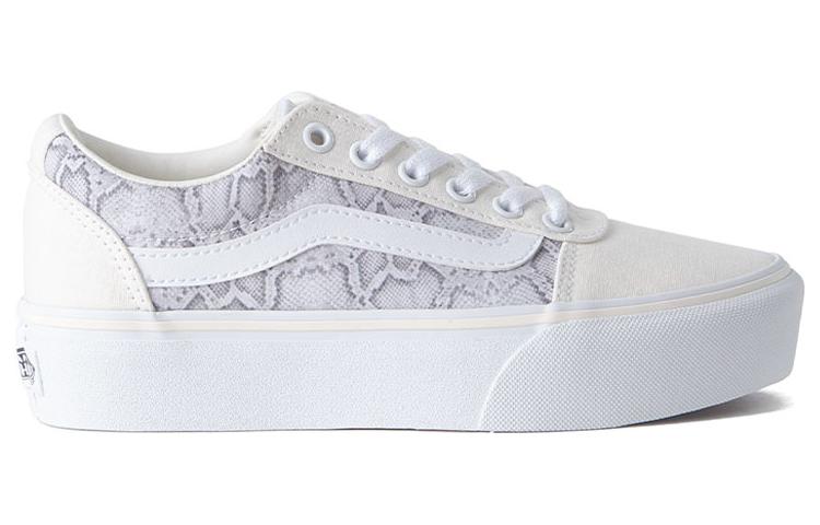 Order Vans Ward 增高低帮白色运动鞋 VN0A3TLCA3R