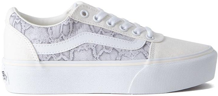 Vans Ward 平台型低筒休閒板鞋 女款 白色 Order Vans Ward 平台型低筒休閒板鞋 女款 白色