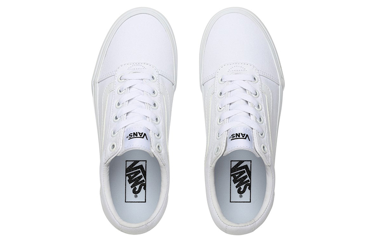 Shop Vans Ward Platform ''Blanc'' VN0A3TLC0RG