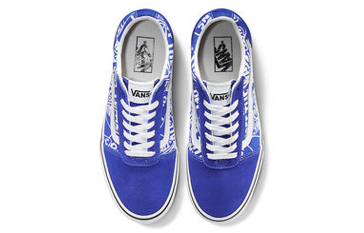 Lookbook Vans Ward Biru Princess/Putih VN0A38DMV0Z
