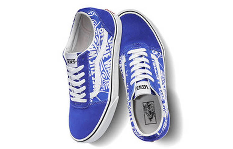 Shop Vans Ward Biru Princess/Putih VN0A38DMV0Z