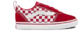 Order Vans Ward Slip-on Rouge BP ''Rouge Blanc'' Chaussures VN0A3QU1UK7