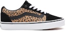 Order Vans Ward Sneakers Hitam/Leopard VN0A5HYO36I