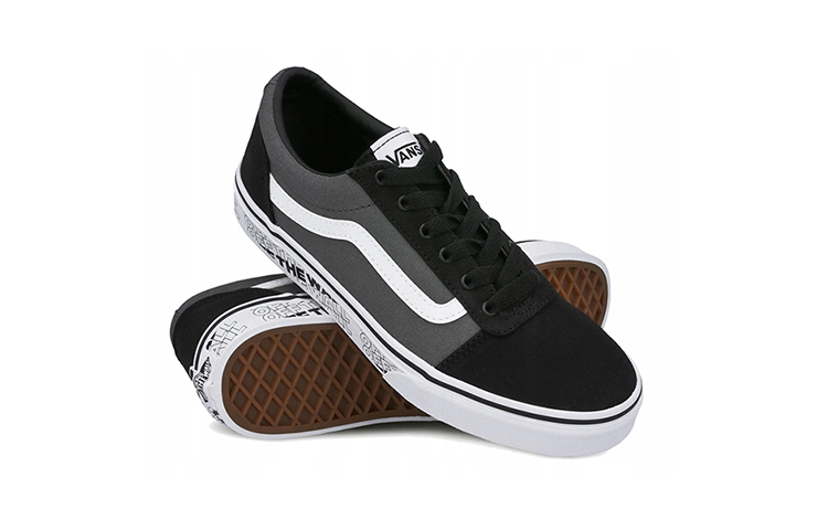 Shop Vans Ward Sepatu Sneakers K Hitam VN0A38J9LRN