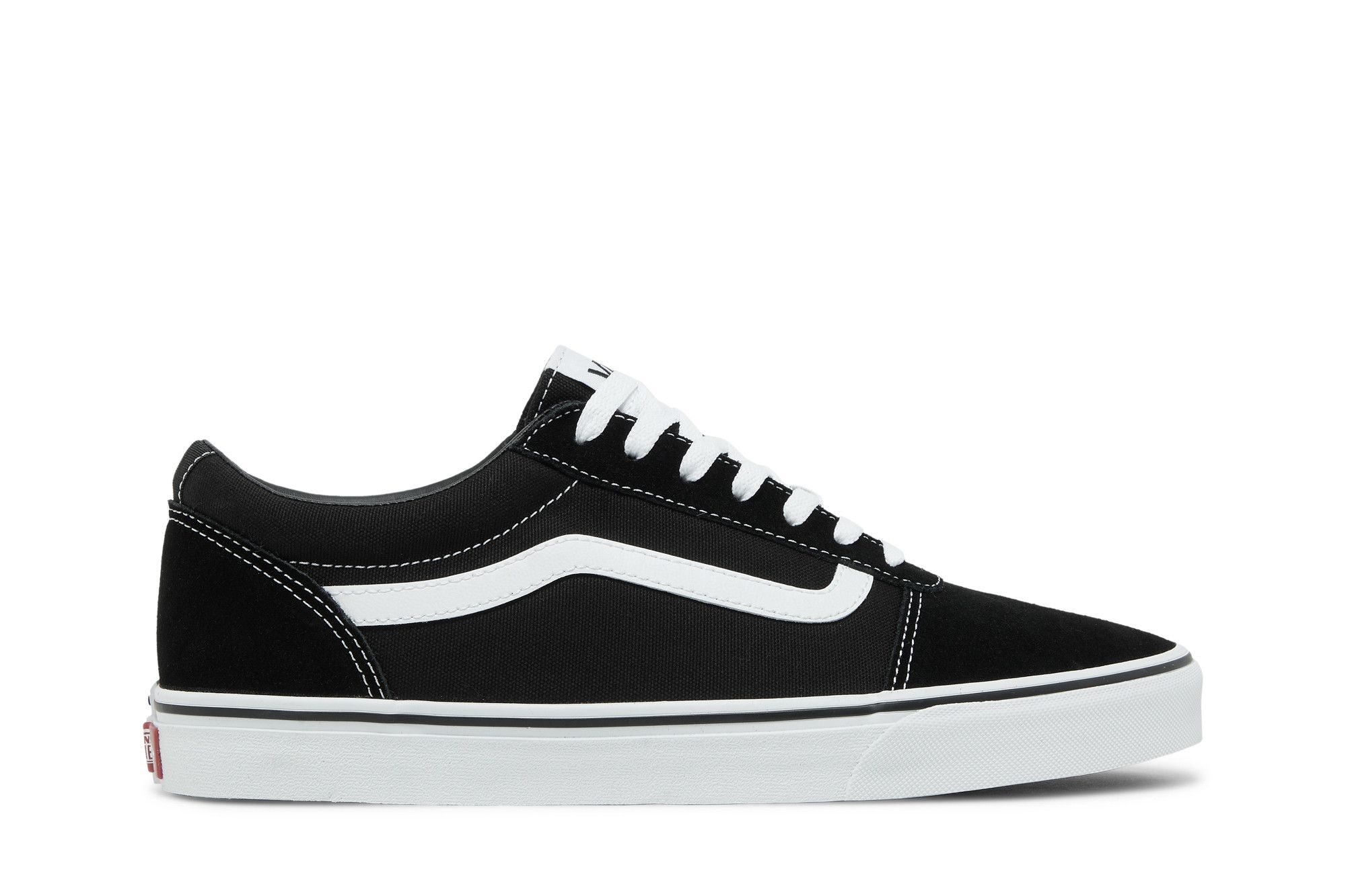 Vans Ward Suede Canvas 'Black White' VN0A36EMC4R