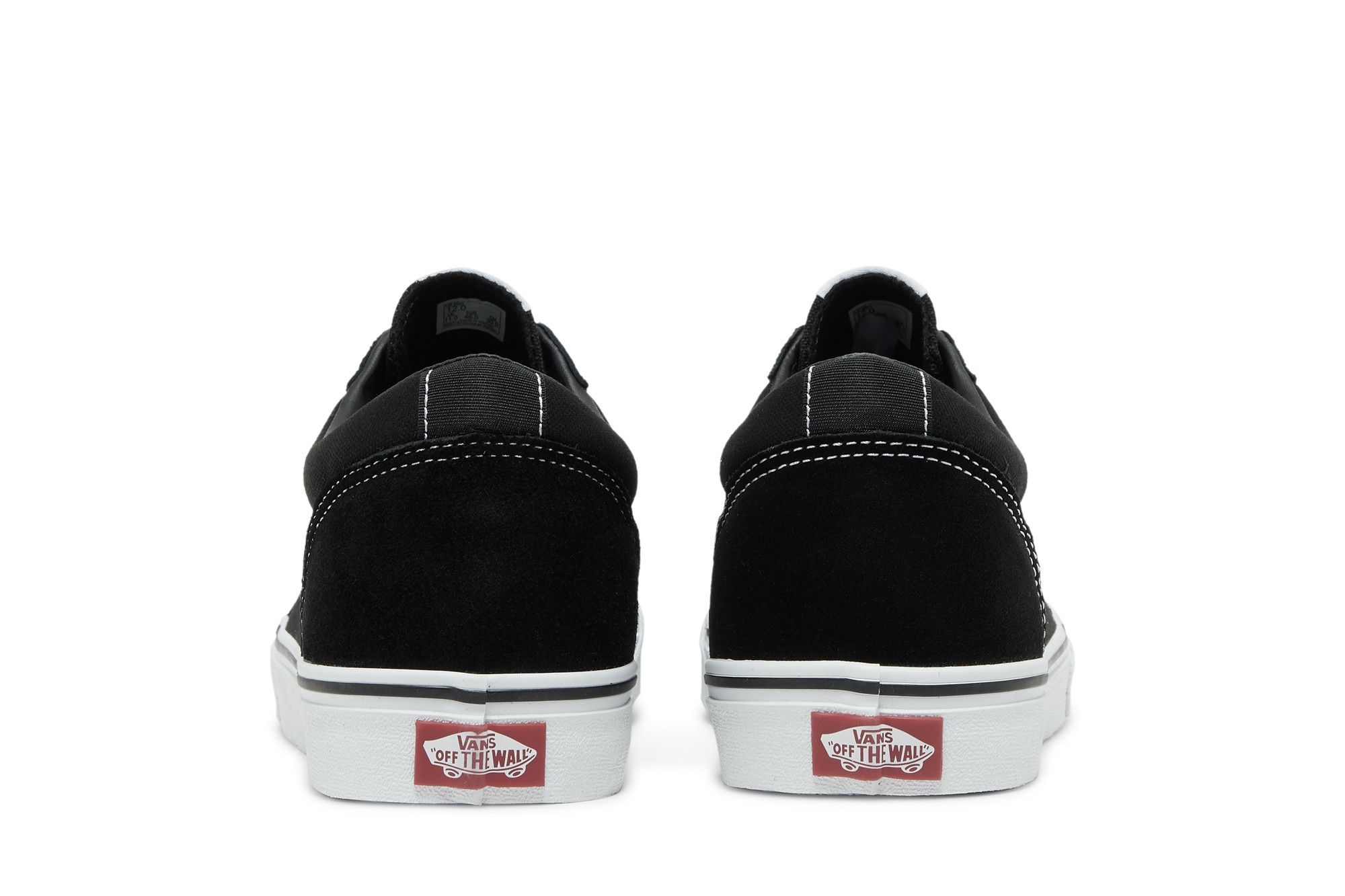 Sizing Vans Ward 麂皮帆布鞋 '黑白' 型號 VN0A36EMC4R