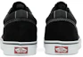 Sizing Vans Ward 麂皮帆布鞋 '黑白' 型號 VN0A36EMC4R
