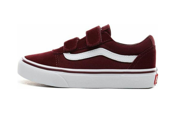 Buy Vans Ward耐磨防滑低帮休闲滑板鞋红色 VN0A4BUDU1A