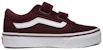 Kasut Skatebord Kasual Vans Ward Merah Tahan Haus & Gelincir Top Rendah VN0A4BUDU1A