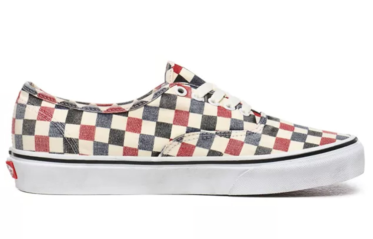 Order Vans Authentic 防滑 低筒 板鞋 男女款 黑紅棋盤格