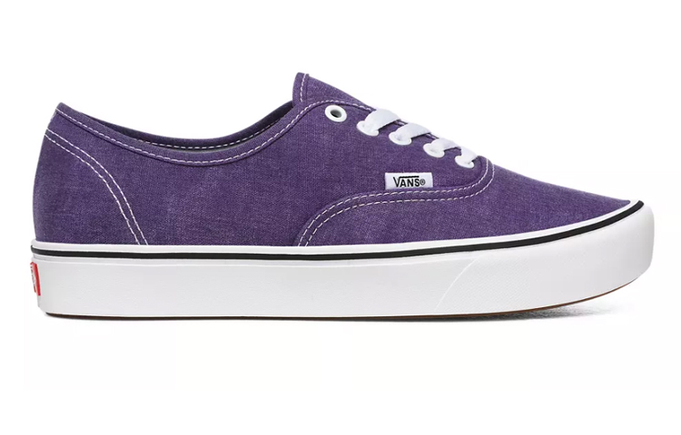 Order Vans Gewaschene Canvas Comfycush Authentic ''Heliotrope'' Sneakers VN0A3WM7WWE