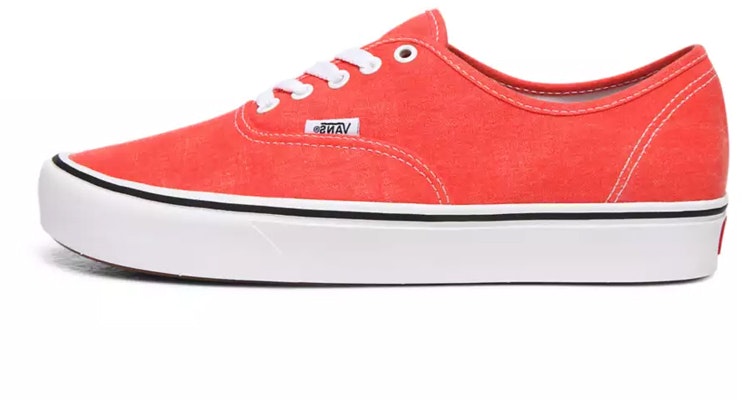 Vans Washed Canvas Comfycush Authentic Orange VN0A3WM7WWC Buy Vans Washed Canvas Comfycush Authentic Orange VN0A3WM7WWC
