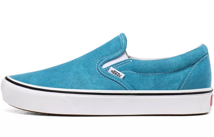 Vans Washed Canvas Comfycush Slip-On Blue VN0A3WMDWXQ
