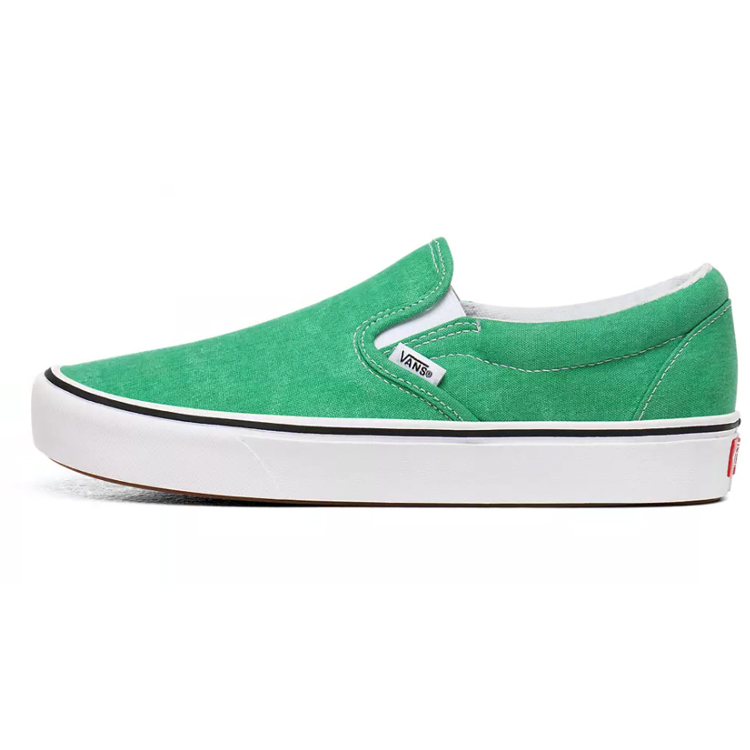 Vans Washed Canvas Comfycush Slip-on Green VN0A3WMDWYC