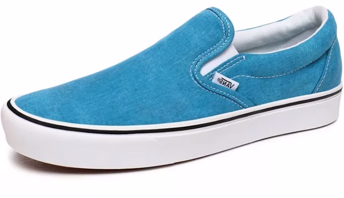 Vans Washed Canvas Comfycush Slip-On Blue VN0A3WMDWXQ Order Vans Washed Canvas Comfycush Slip-On Blue VN0A3WMDWXQ