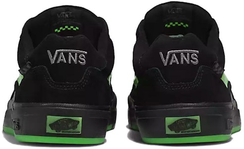 Vans Wayvee 舒適 耐磨透氣 低筒 滑板鞋 男女同款 黑綠色 Shop Vans Wayvee 舒適 耐磨透氣 低筒 滑板鞋 男女同款 黑綠色