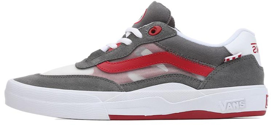 Vans Wayvee 'Gray White Red' VN0A5JIABGI Buy Vans Wayvee 'Gray White Red' VN0A5JIABGI