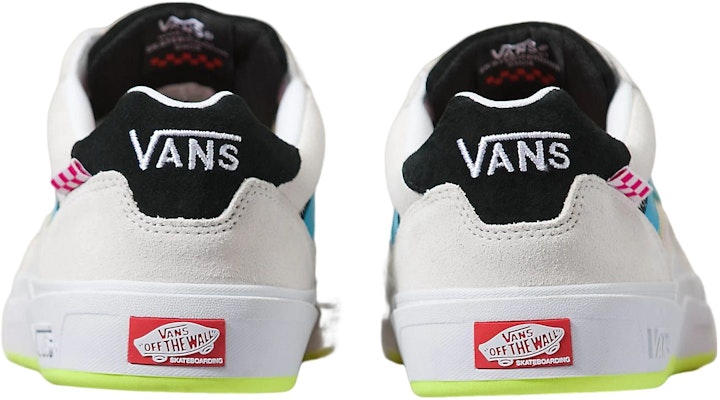 Vans Wayvee 霓虹 時尚休閒 防滑耐磨 低筒 滑板鞋 男女皆宜 白藍粉 Shop Vans Wayvee 霓虹 時尚休閒 防滑耐磨 低筒 滑板鞋 男女皆宜 白藍粉