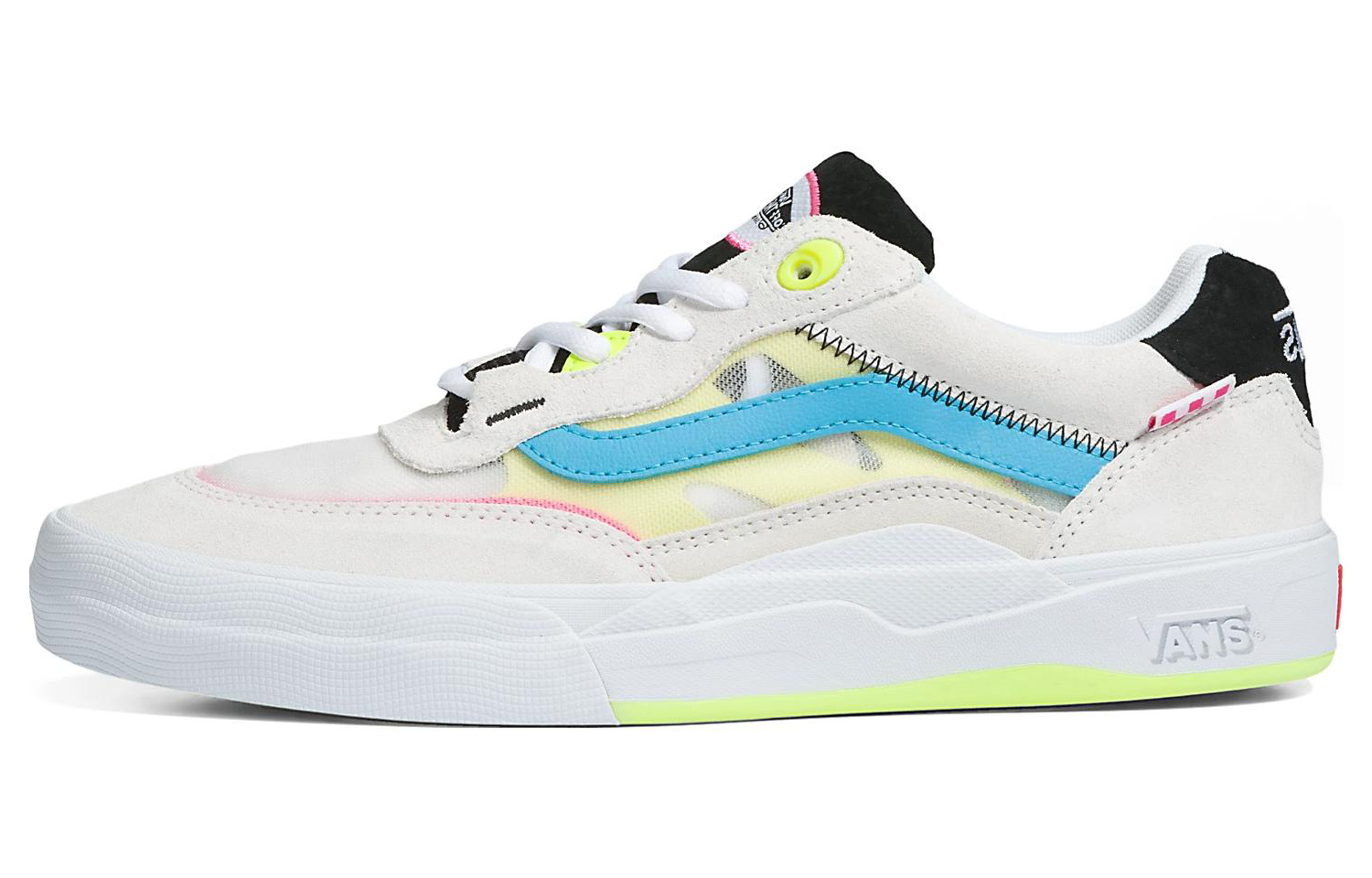 Vans Wayvee Neon 'White Blue Pink' VN0A5JIAWTM