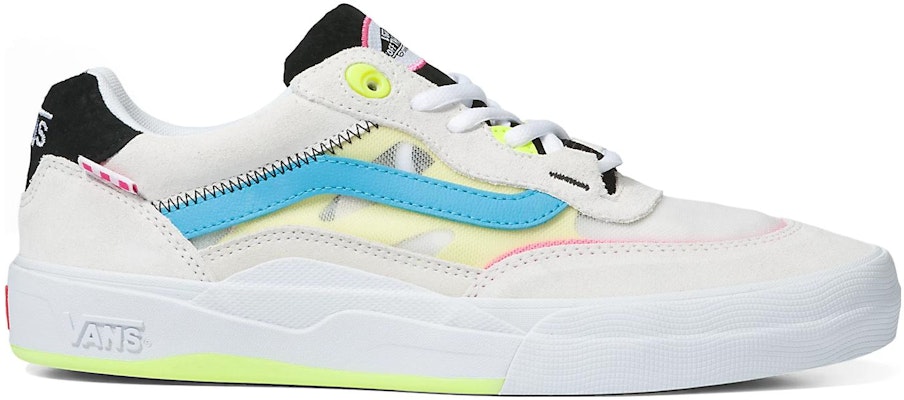 Vans Wayvee Neon 'White Blue Pink' VN0A5JIAWTM Order Vans Wayvee Neon 'White Blue Pink' VN0A5JIAWTM