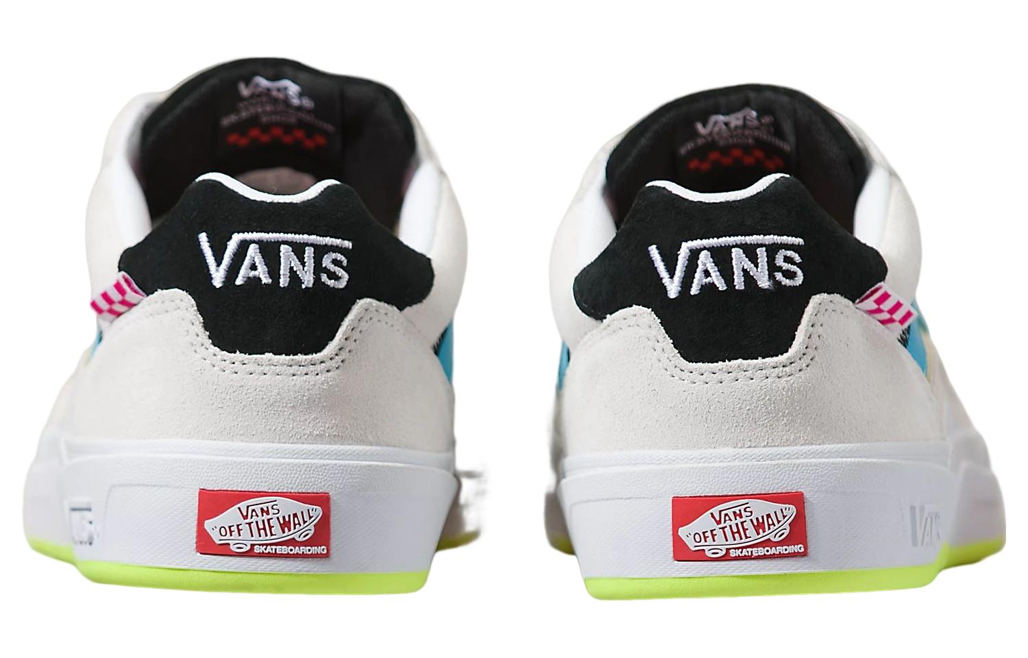 Purchase Vans Wayvee 霓虹 時尚休閒 防滑耐磨 低筒 滑板鞋 男女皆宜 白藍粉