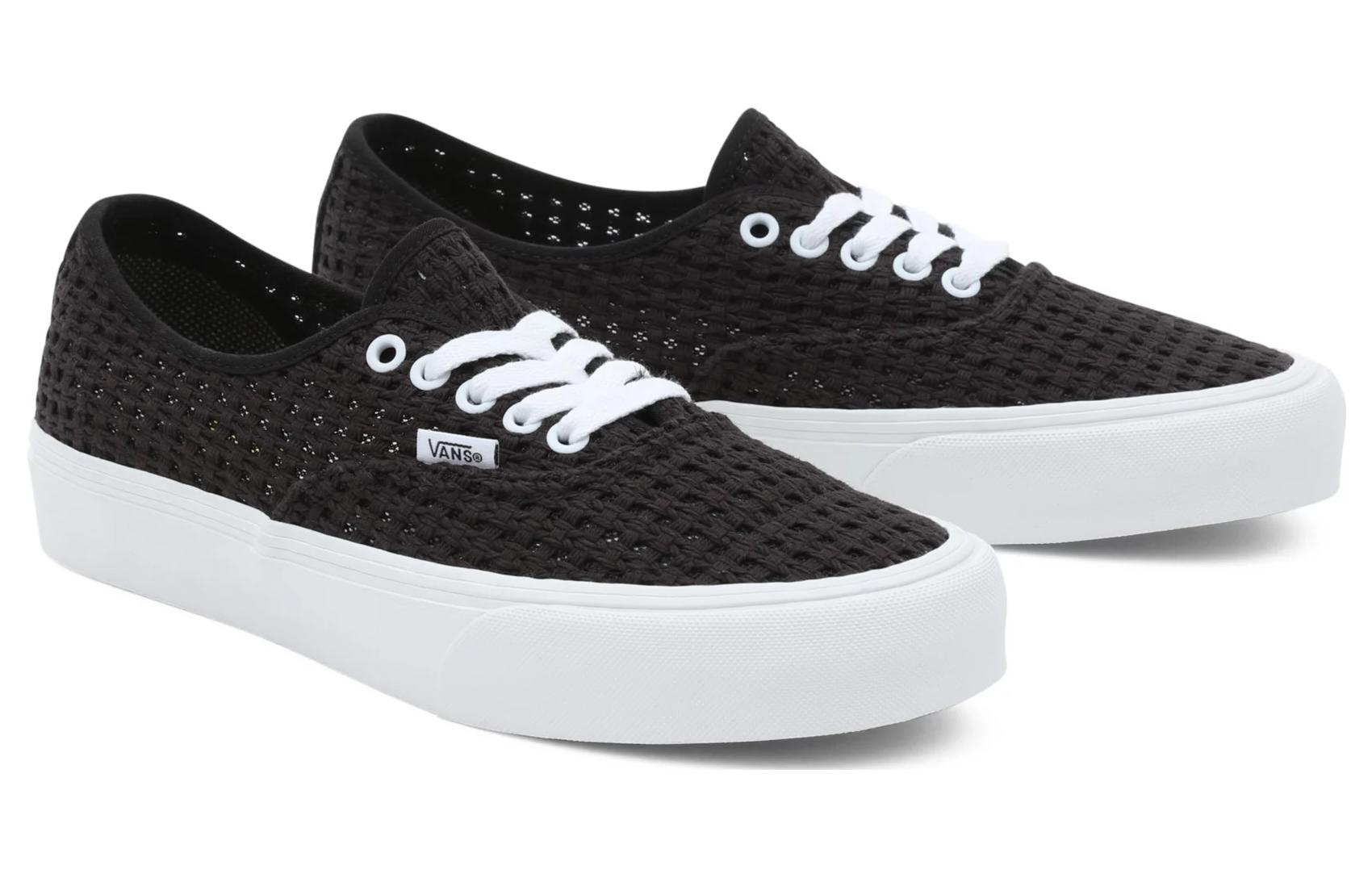 Lookbook Vans Weave Authentic VR3 ''Nero'' VN0005UDBLK
