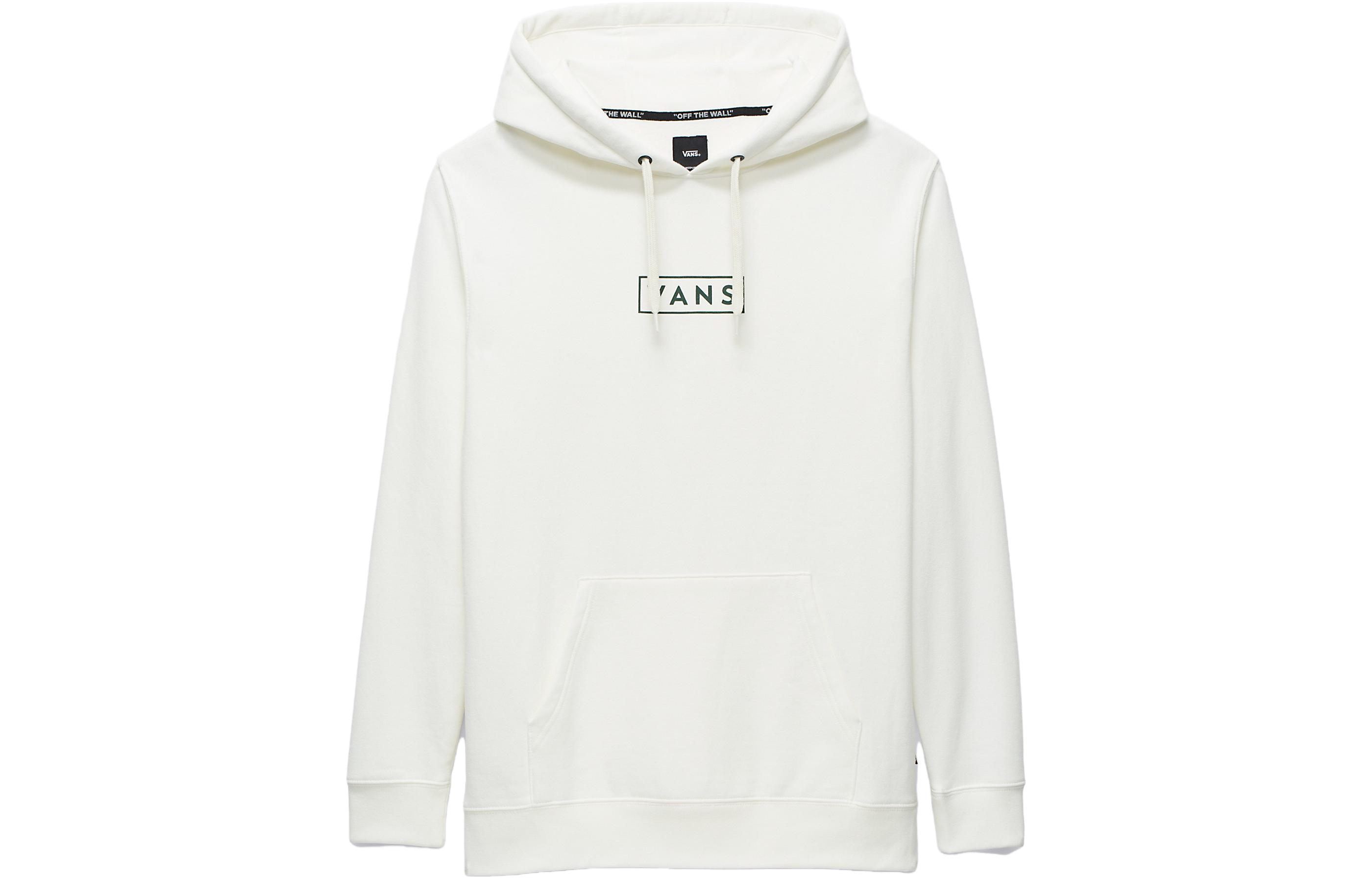 Vans White Pullover Hoodie with Letter Print Design VN0A49T6FS8