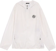 Vans White Unisex Hooded Zip-Up Casual Jacket VN000KPD07F Vans White Unisex Hooded Zip-Up Casual Jacket VN000KPD07F