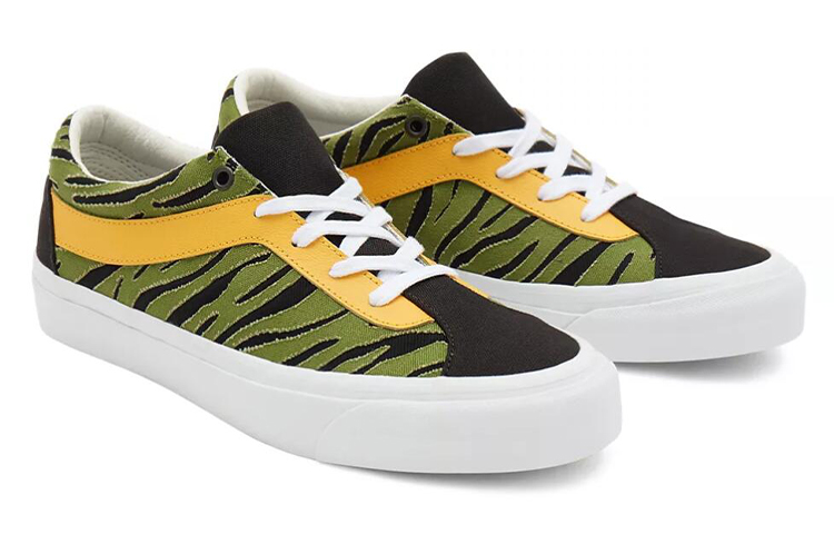 Lookbook Vans Wild Things Bold Ni 透氣防滑耐磨 低筒休閒板鞋 男女同款 黑綠