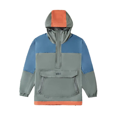 Vans Work Weird Colorblock Jacket Olive Green Casual Sportswear VN0A4MLHDB0