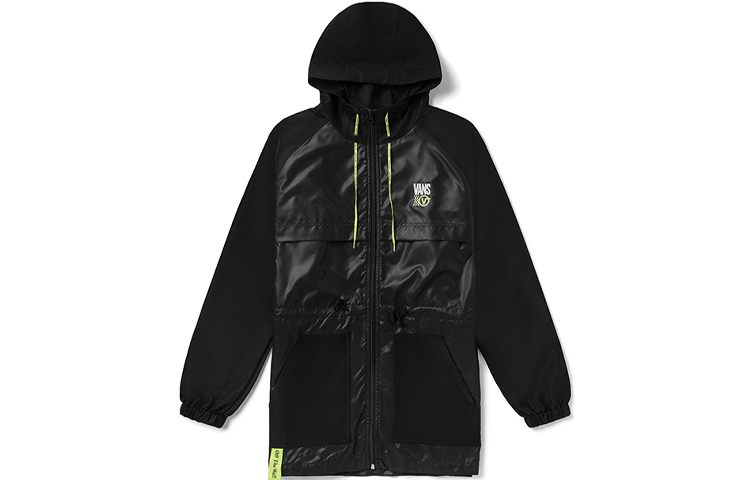 Vans Workwear Loose Fit Hooded Jacket Black Unisex Style VN0A54KIBLK