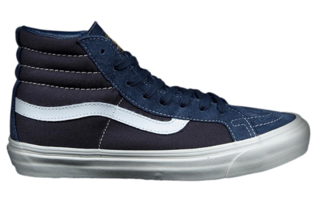 Lookbook Vans WTAPS OG Sk8-Hi LX ブルー (Vans WTAPS OG Sk8-Hi LX Burū) VN-0OZE8XV