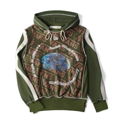Vans Advisory Board Crystals Opal Print Hoodie Green Unisex SS23 Collaboration ABC-VAN-H023(VAN10)