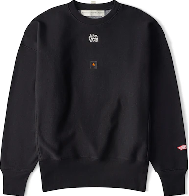 Vans x Advisory Board Crystals 黑色标志刺绣男女同款圆领毛衣 SS23 ABC-VAN-T003(VAN10)-BLK Buy Vans x Advisory Board Crystals 黑色标志刺绣男女同款圆领毛衣 SS23 ABC-VAN-T003(VAN10)-BLK