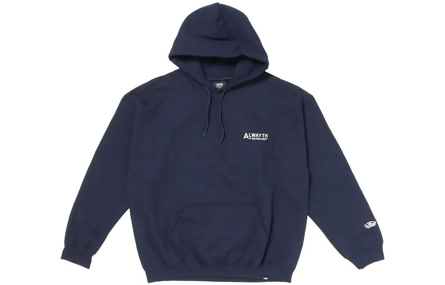 Vans Alwayth SS23 Navy Blue Graphic Print Unisex Long Sleeve Sweatshirt VA20230418-02