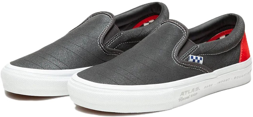 Vans×Atlasスリッポン グレー/赤/白 VN0A5FCAYW3 Lookbook Vans×Atlasスリッポン グレー/赤/白 VN0A5FCAYW3