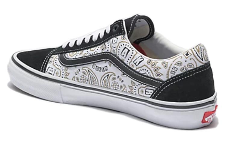 Buy BAKER x Vans 滑板 Old Skool 舒適 抗衝擊耐磨 低幫 滑板鞋 男女同款 黑白