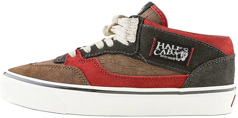 Vans x Bolin Half Cab Year of the Horse LX Low-Top Sneakers Brown/Red/Black VN000EJ0HRZ Buy Vans x Bolin Half Cab Year of the Horse LX Low-Top Sneakers Brown/Red/Black VN000EJ0HRZ