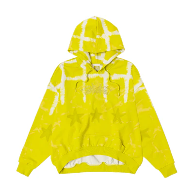 Vans Collina Strada Geometric Knit Drawstring Hoodie Unisex Yellow VN00045MRHT