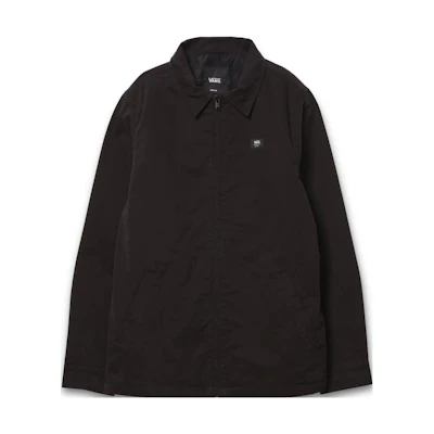 Vans CURREN KNOST SS22 Surf Eco Logo Zip-Up Jacket Black VN0A7SERBLK
