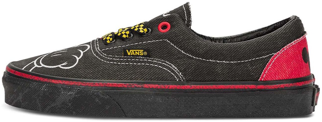Vans x 迪士尼 Mickey Mouse 牛仔布运动鞋 '黑红色' VN000EWZDNM Buy Vans x 迪士尼 Mickey Mouse 牛仔布运动鞋 '黑红色' VN000EWZDNM